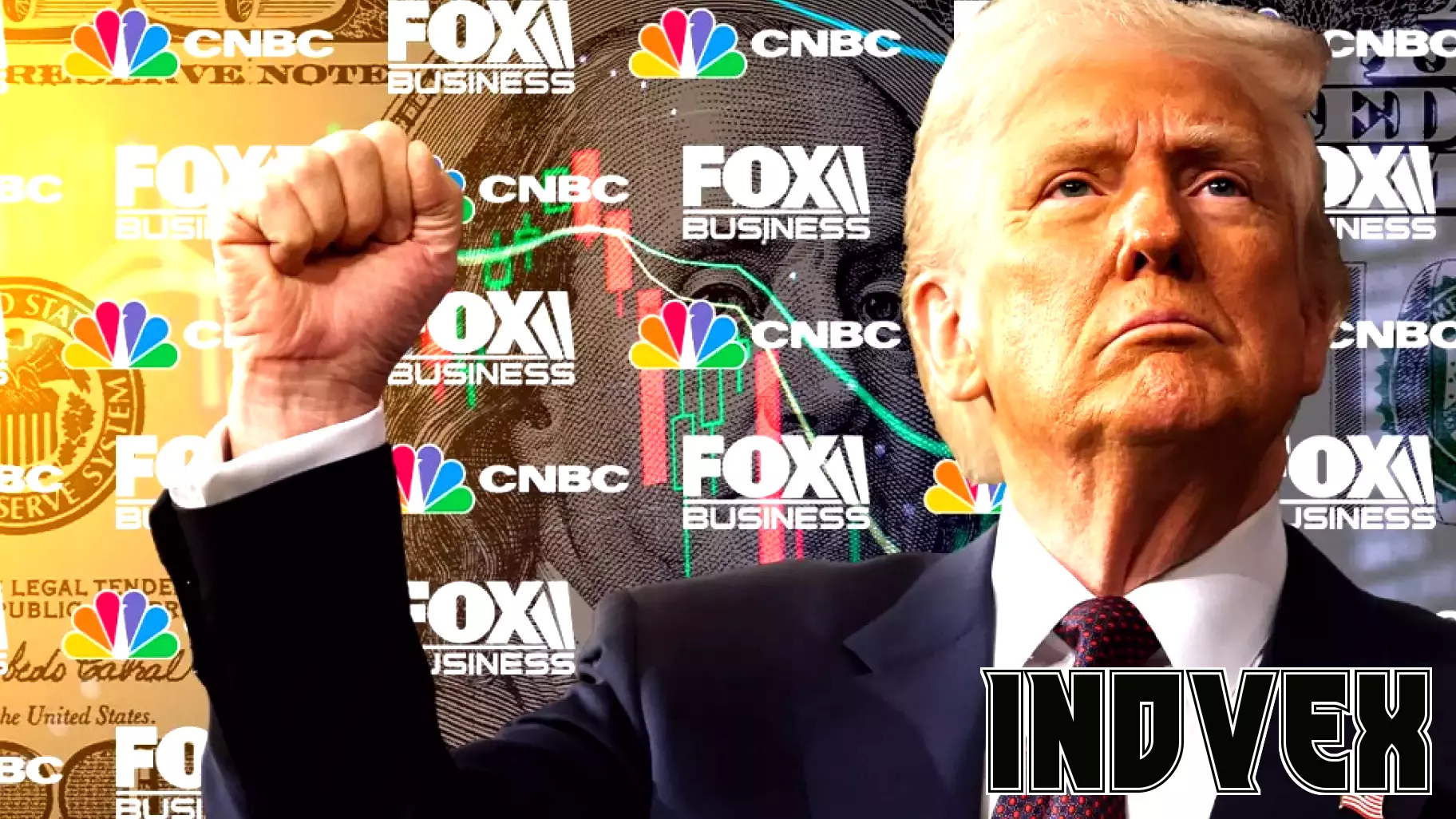 Business News Networks Navigate Market Turbulence Amid Trump Era