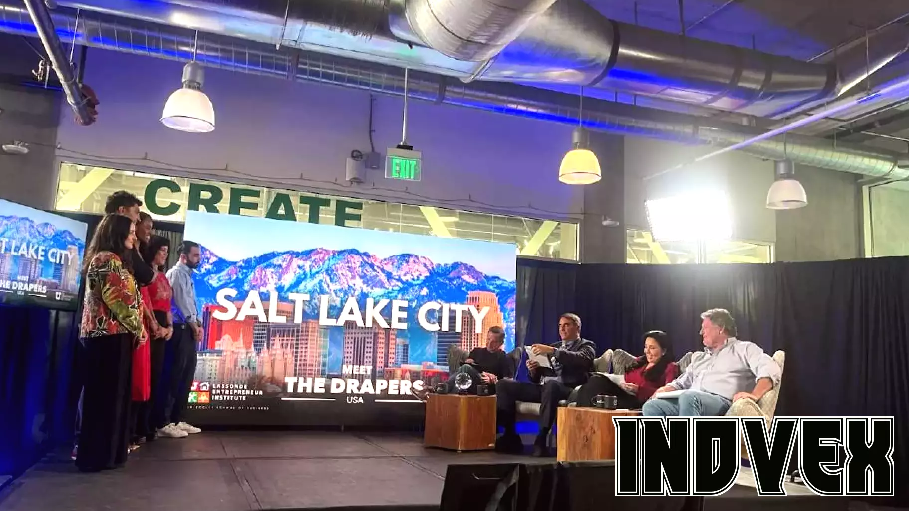 Entrepreneurs pitch business ideas to investors during Utah filming of 'Meet the Drapers'