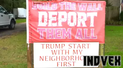Controversial Sign Sparks Debate Over Free Speech and Racism in North Carolina