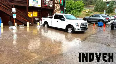 Evergreen business sees flooding three times in two months, with more rain on the way